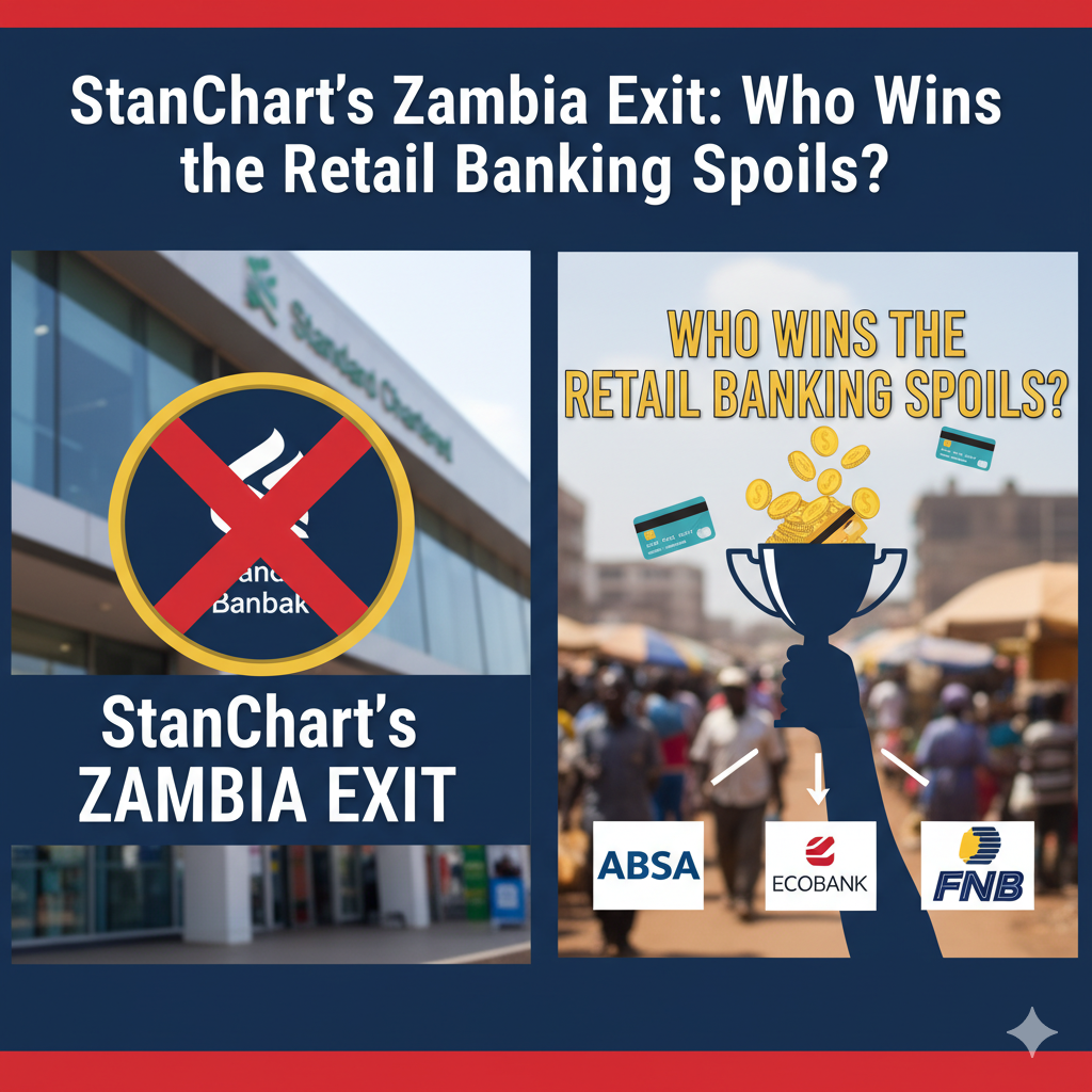 StanChart’s Zambia Exit: Who Wins the Retail Banking Spoils?