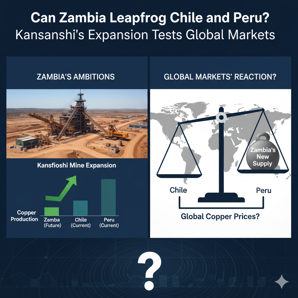 Can Zambia Leapfrog Chile and Peru? Kansanshi’s Expansion Tests Global Markets