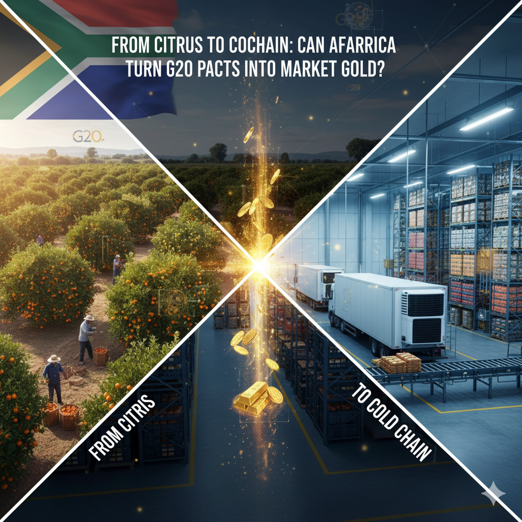 From Citrus to Cold Chain: Can South Africa Turn G20 Pacts into Market Gold?