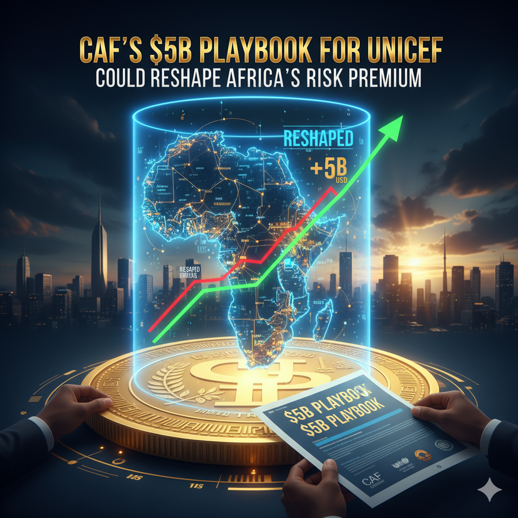 CAF’s $5B Playbook for UNICEF Could Reshape Africa’s Risk Premium