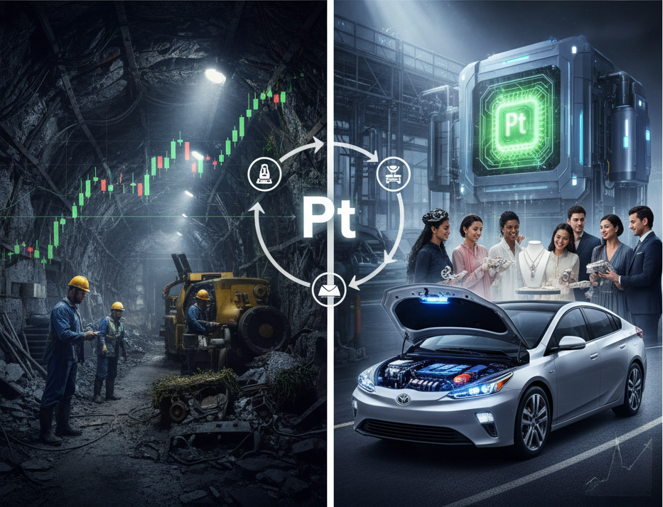 From Cousin to Core: Platinum’s New Risk-Reward vs. Gold
