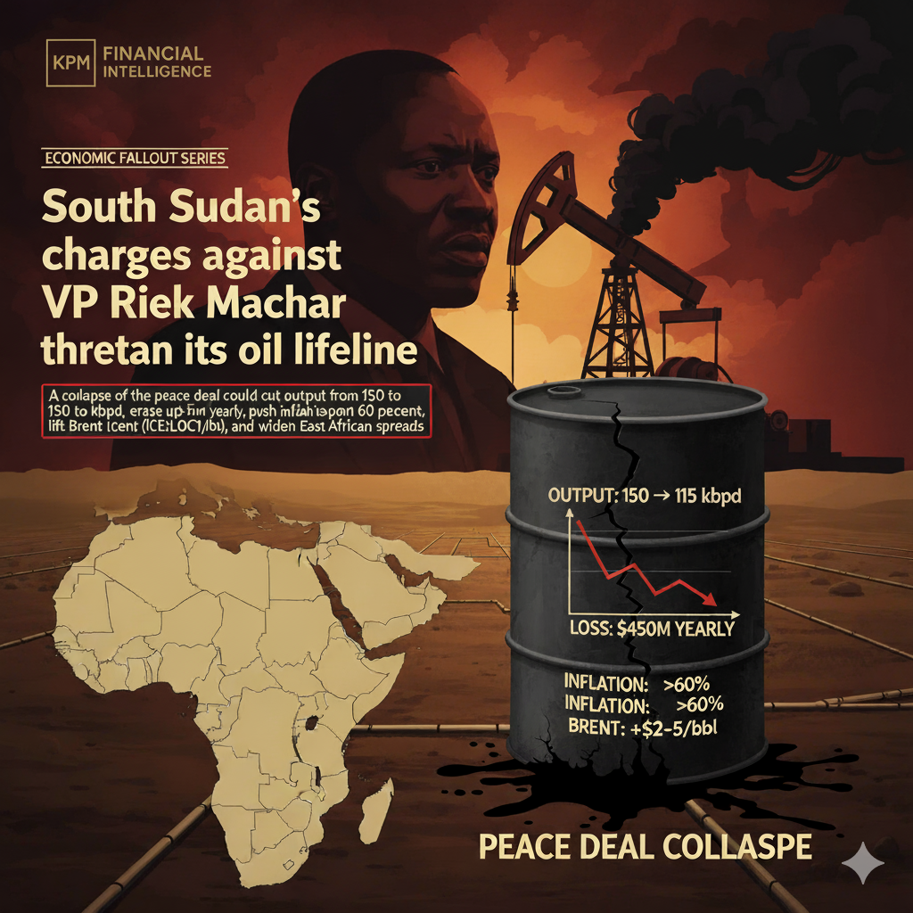 When Politics Threatens Oil: The Economic Implications of Machar’s Charges