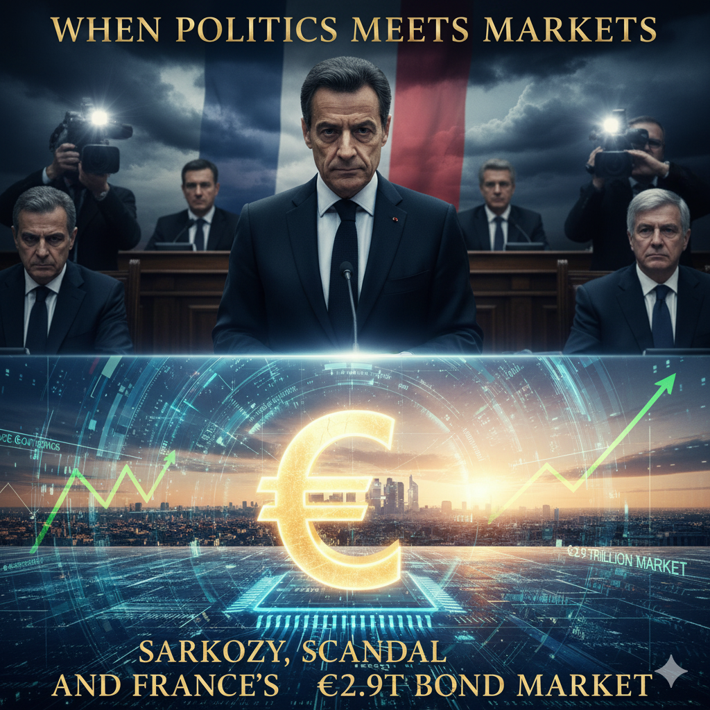 When Politics Meets Markets: Sarkozy, Scandal, and France’s €2.9T Bond Market